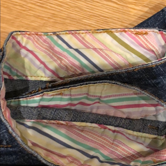 LILLY PULITZER BOOTCUT STRETCH EMBROIDERED JEANS - Picture 3 of 8